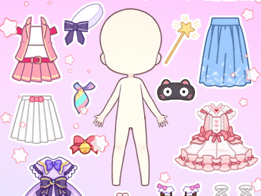 Anime Girl Dress Up - free online Browser game