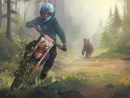 Moto Maniac 3 - free online Browser game