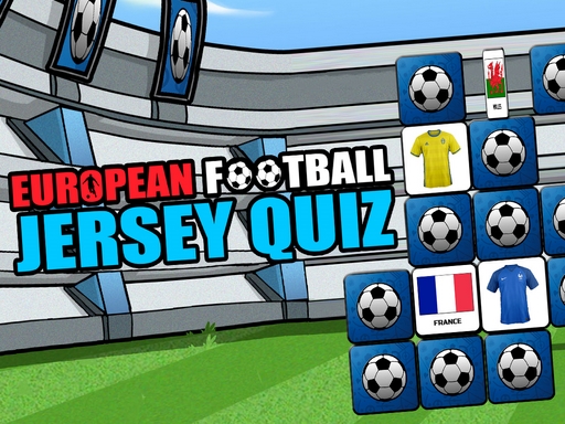European Football Jersey Quiz - free online Browser game