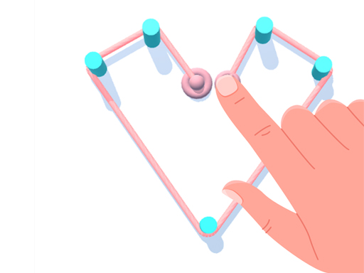 Color Rope Puzzle Arcade - free online Browser game