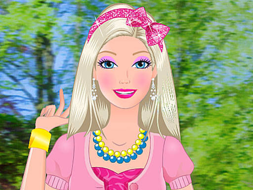 Barbie Garden Girl - free online Browser game