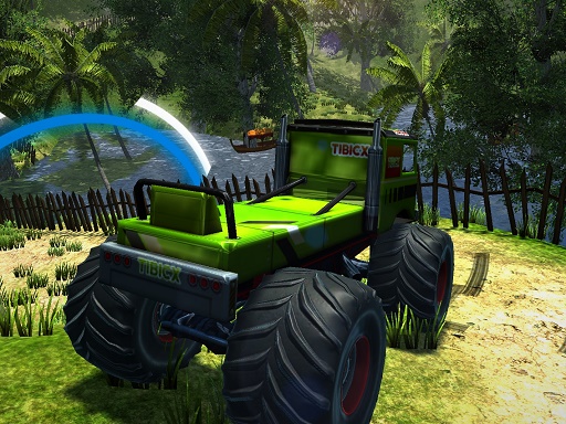 Realistic Monster Truck Offroad Simulator - free online Browser game