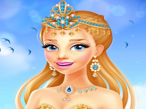 Princess Cool - Coloring Street Book Paint Game - free online Browser game