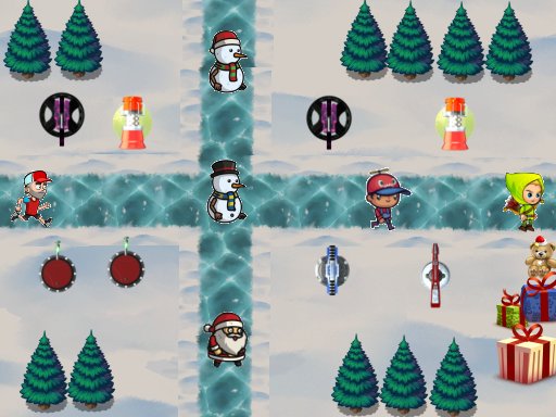 Christmas Defense - free online Browser game