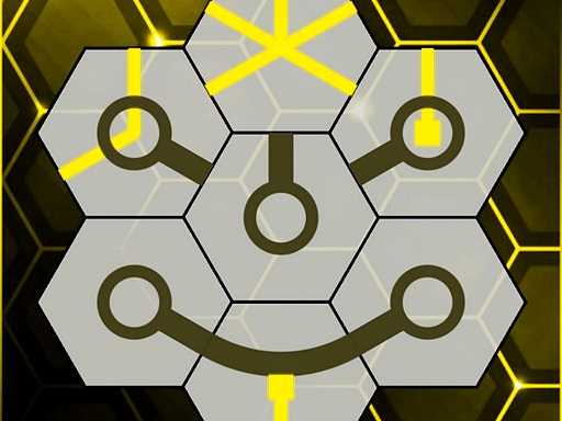 Connect Hexas - free online Browser game