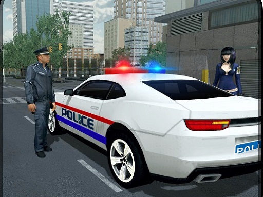 American Fast Police Car Driving Game 3D - free online Browser game