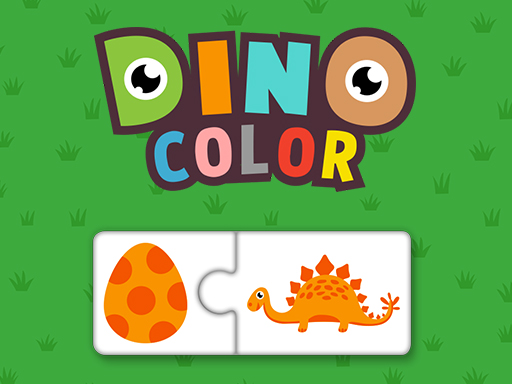 Dino Color - free online Browser game