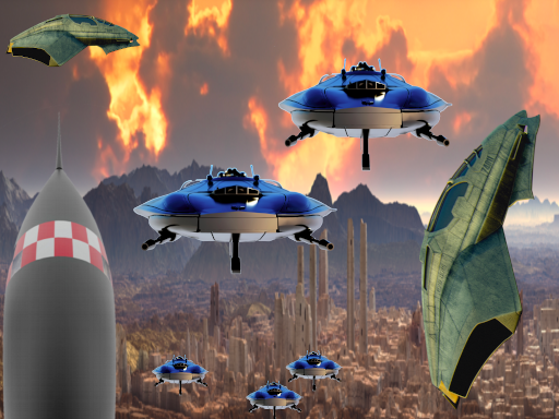 Ufo Mars - free online Browser game