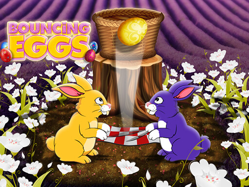 Bouncing Eggs - free online Browser game