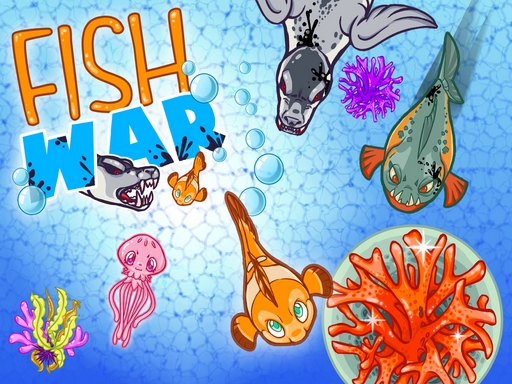 Fish War - free online Browser game