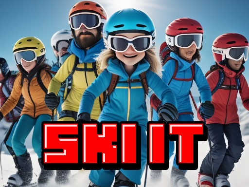 Ski It - free online Browser game