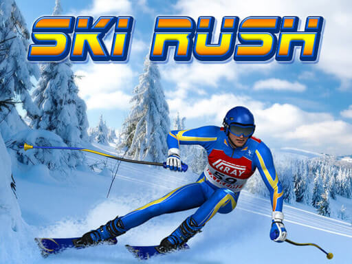 Ski Rush - free online Browser game