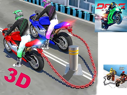 Chained Bike Racing 3D - free online Browser game
