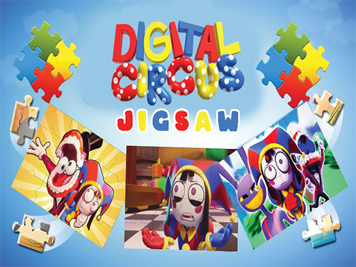 Digital Circus JigSaw - free online Browser game