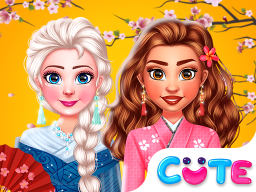 BFFs Kimono Fashion - free online Browser game