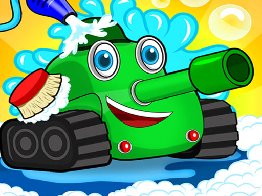 Car Wash: TANKS - free online Browser game