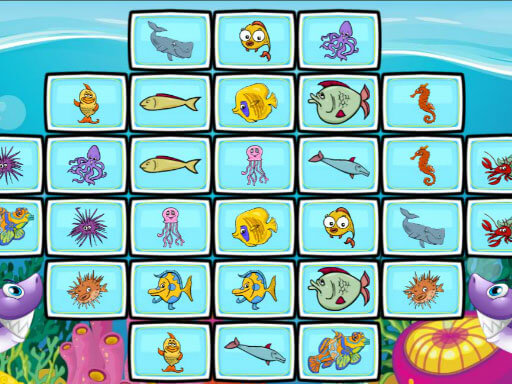 Fish Mahjong - free online Browser game