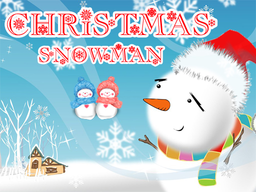 Christmas Snowman Puzzle - free online Browser game