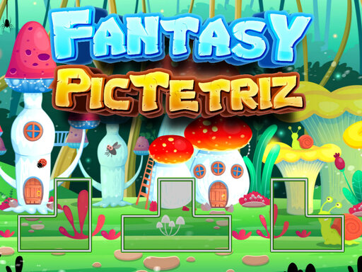 Fantasy Pic Tetriz - free online Browser game