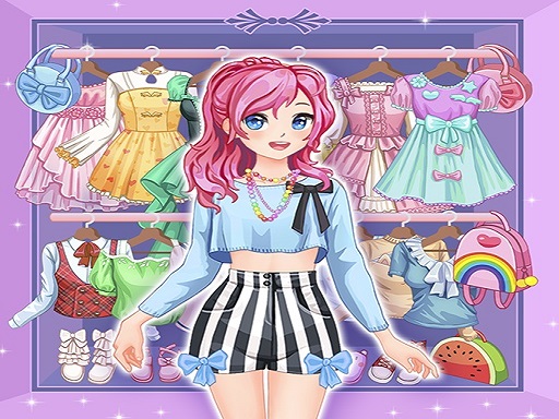 Anime Kawaii : Cute Dress Up Game - free online Browser game