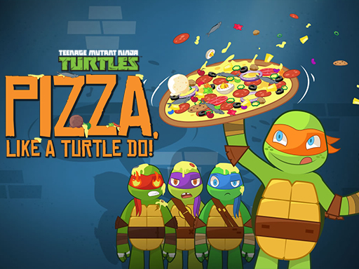 Ninja Turtles: Pizza Like A Turtle Do! - free online Browser game