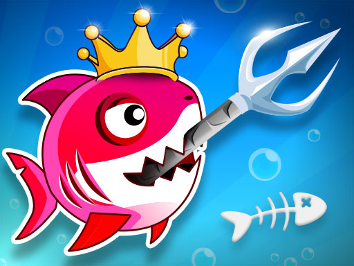 Fish Stab Getting Big - free online Browser game