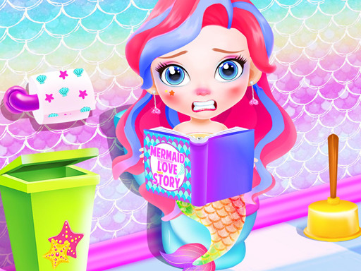 Baby Mermaid Caring Games - free online Browser game