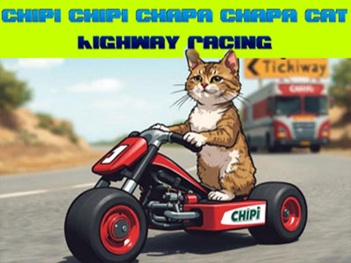 Chipi Chipi Chapa Chapa Cat Highway Racing - free online Browser game