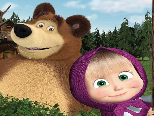 Farm Masha and the Bear Educational Games online - free online Browser game