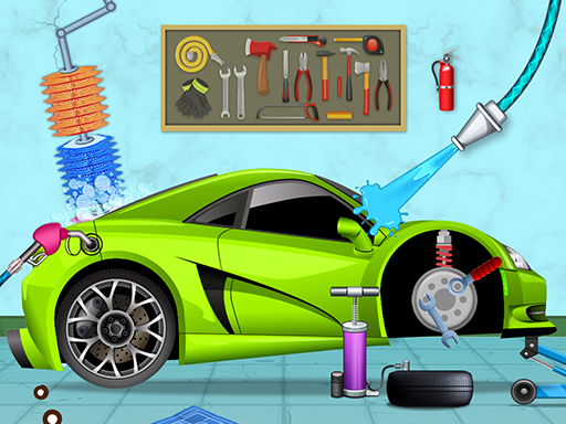 Cars wash - free online Browser game
