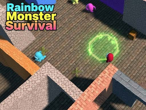Rainbow Monster Survival - free online Browser game