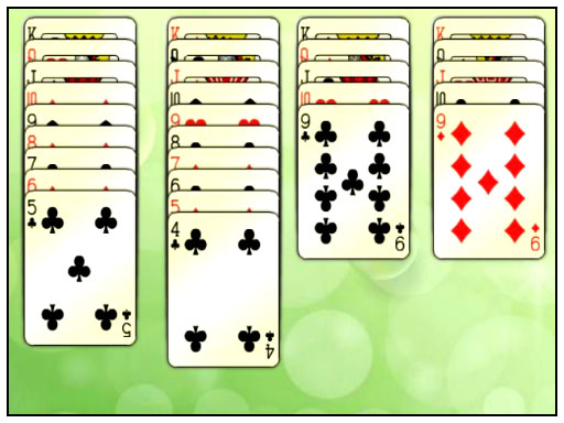 Web Solitaire - free online Browser game