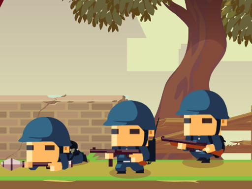 Army Block Squad - free online Browser game
