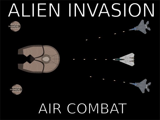 Air Combat. Alien Invasion - free online Browser game