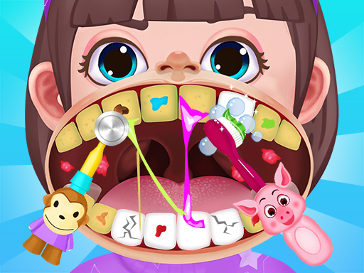 Baby Hospital Dentist Caring - free online Browser game