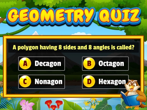 Geometry Quiz - free online Browser game