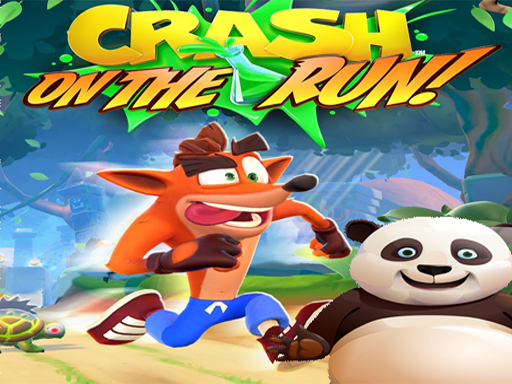 Crash Bandicoot and Little Panda: On the Run! 2 - free online Browser game