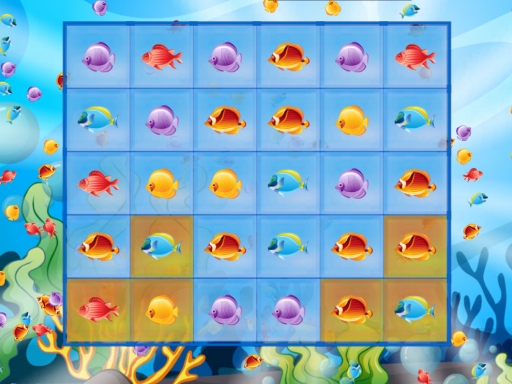 Fish Match Deluxe - free online Browser game