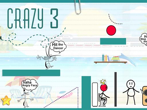 Crazy Three Puzzle - free online Browser game