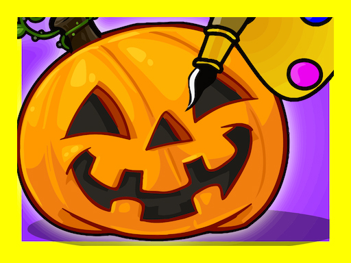 Color Objects Halloween - free online Browser game