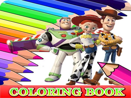 Coloring Book for Toy Story - free online Browser game