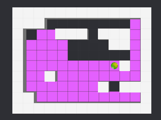 Colored Maze Puzzle - free online Browser game