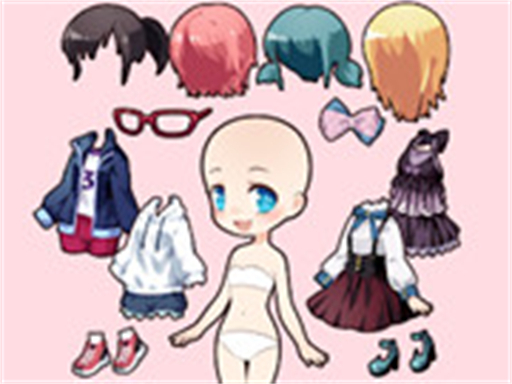 Chibi Anime Princess Doll - free online Browser game