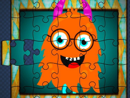 Cute Monsters Jigsaw - free online Browser game