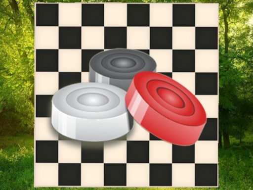 Classic Checkers: Forest - free online Browser game