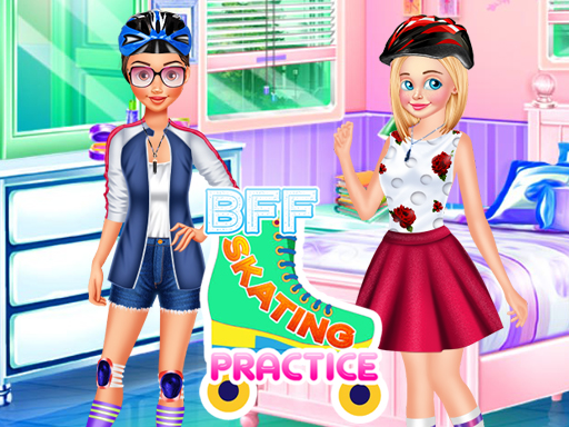 BFF Skating Practice - free online Browser game