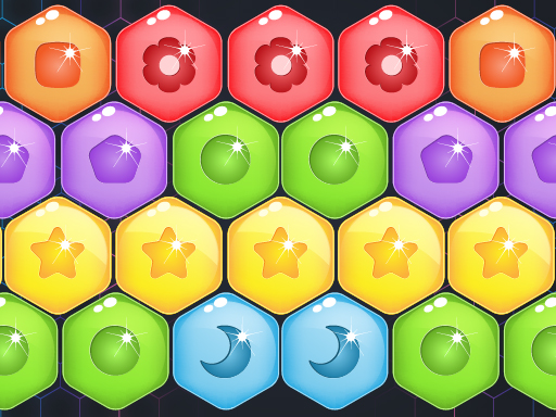 Sweet Candy Hexa Puzzle - free online Browser game