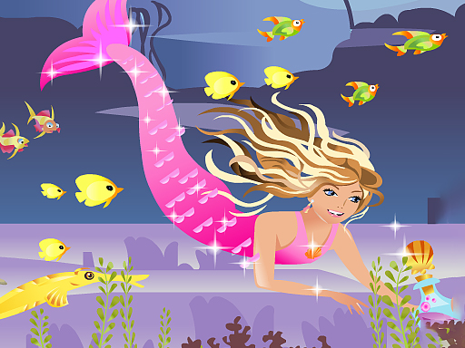 Mermaid chage princess - free online Browser game