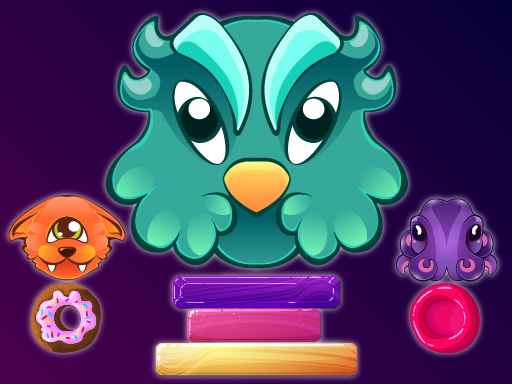 Candy And Monsters - free online Browser game