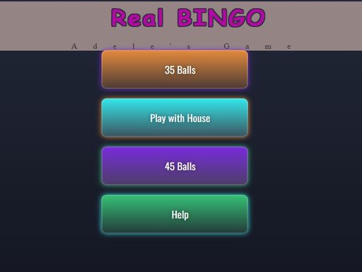 BINGO Real - free online Browser game